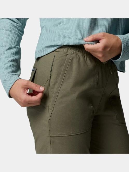 Columbia ROC Ripstop Jogger női hosszú nadrág zöld színben 7