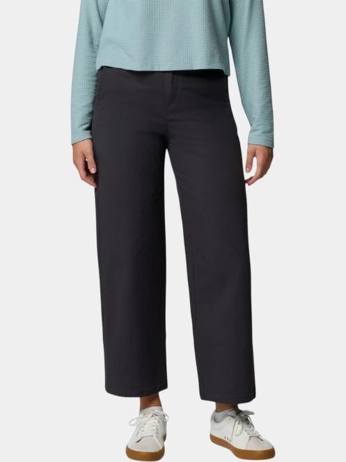 Columbia ROC Wide Leg Pant női hosszú nadrág fekete színben 2