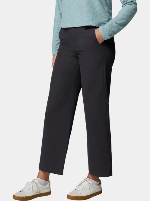Columbia ROC Wide Leg Pant női hosszú nadrág fekete színben 3
