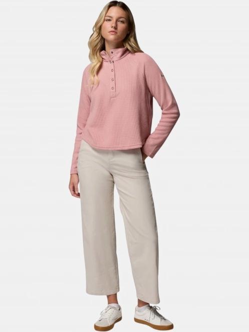 Columbia ROC Wide Leg Pant női hosszú nadrág homok színben 5