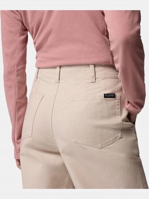 Columbia ROC Wide Leg Pant női hosszú nadrág homok színben 9