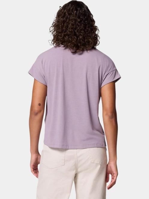 Columbia Daniela Falls Short Sleeve Shirt női rövid ujjú póló lila színben 4