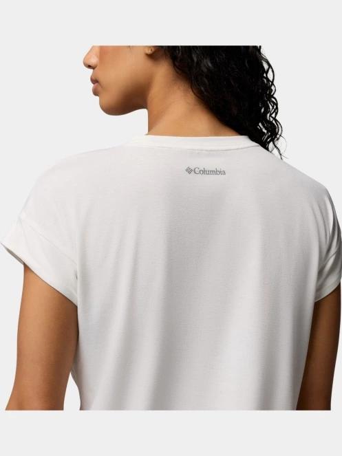 Columbia Daniela Falls Short Sleeve Shirt női rövid ujjú póló fehér színben 6