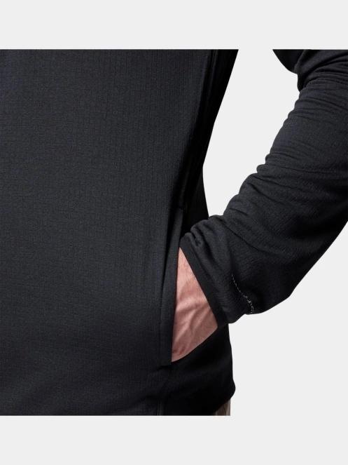 Columbia Essential Hike Grid Fleece Full Zip férfi polár pulóver fekete színben 9