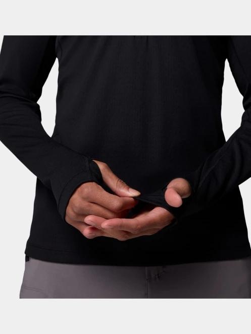 Columbia Driventure Half Zip férfi hosszú ujjú sport póló fekete színben 6