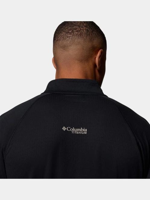 Columbia Driventure Half Zip férfi hosszú ujjú sport póló fekete színben 9