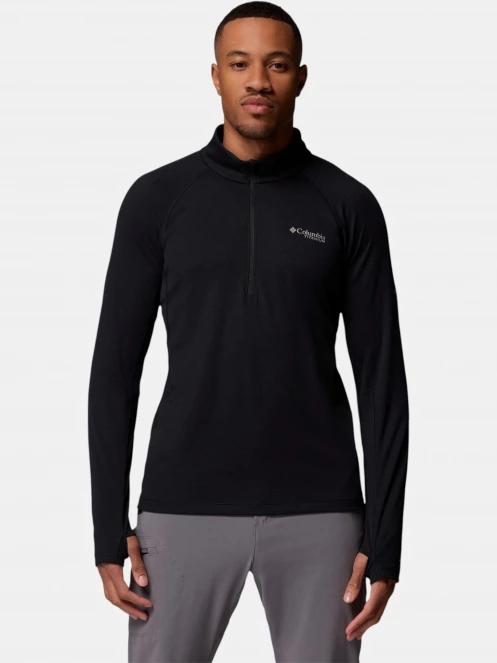 Columbia DriVenture Half Zip férfi polár pulóver fekete színben 2