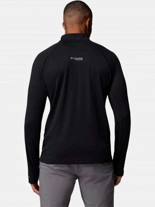 Columbia DriVenture Half Zip férfi polár pulóver fekete színben 4