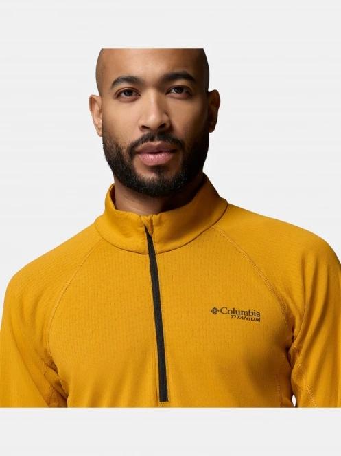 Columbia DriVenture Half Zip férfi polár pulóver narancssárga színben 6