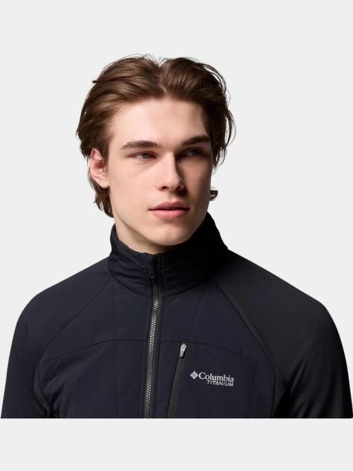 Columbia Arctic Chest Hybrid Full Zip férfi polár pulóver fekete színben 8