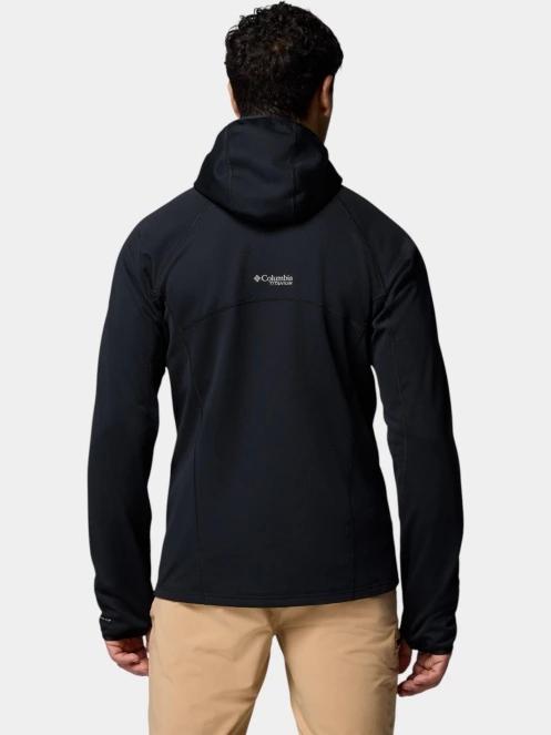 Columbia Arctic Chest Bonded Full Zip  férfi polár pulóver fekete színben 4