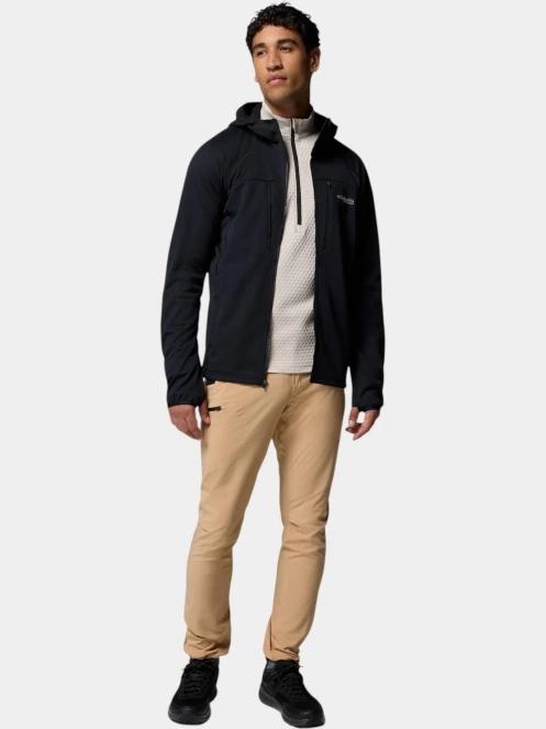 Columbia Arctic Chest Bonded Full Zip  férfi polár pulóver fekete színben 6