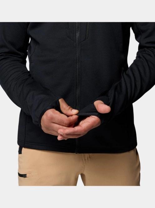 Columbia Arctic Chest Bonded Full Zip  férfi polár pulóver fekete színben 9