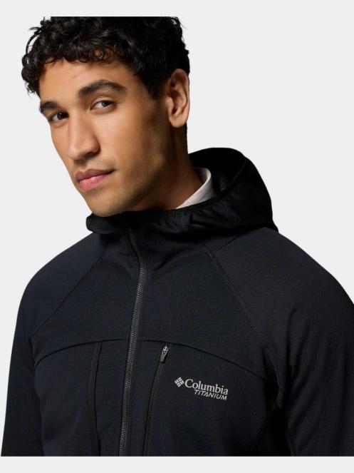 Columbia Arctic Chest Bonded Full Zip  férfi polár pulóver fekete színben 10