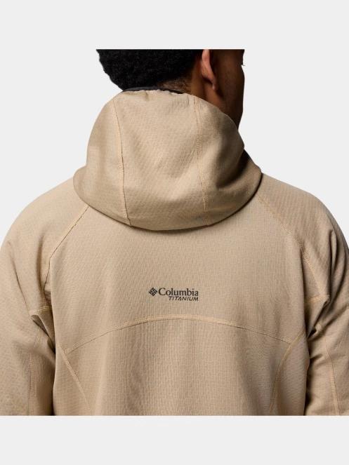 Columbia Arctic Chest Bonded Full Zip  férfi polár pulóver homok színben 11