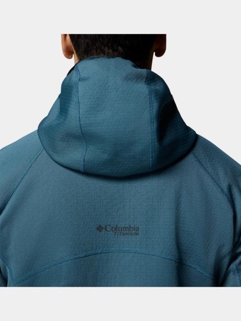 Columbia Arctic Chest Bonded Full Zip  férfi polár pulóver kék színben 11
