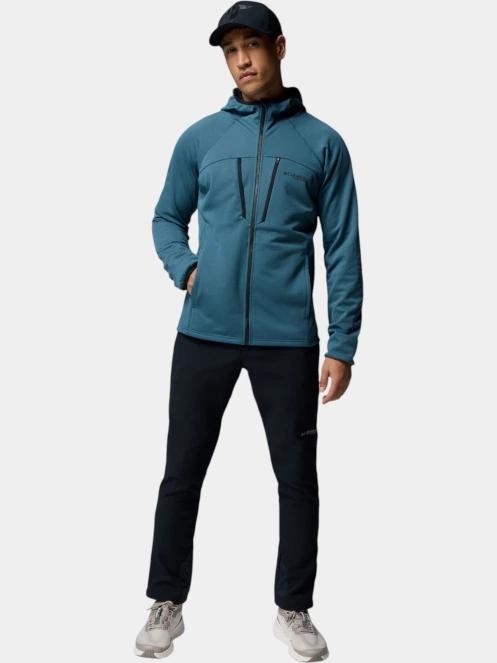 Columbia Arctic Chest Bonded Full Zip  férfi polár pulóver kék színben 6