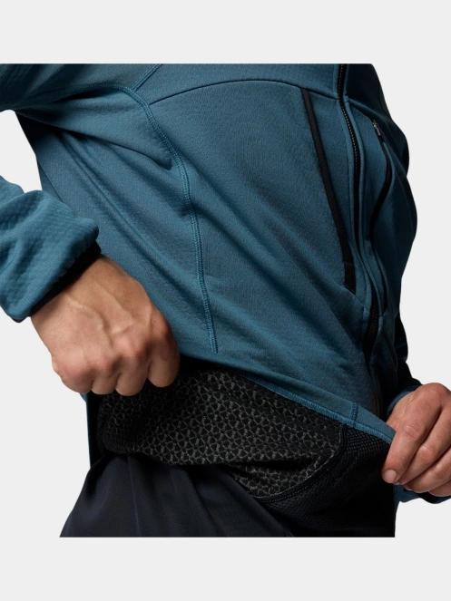Columbia Arctic Chest Bonded Full Zip  férfi polár pulóver kék színben 7