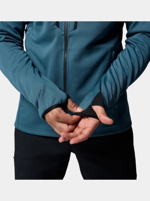 Columbia Arctic Chest Bonded Full Zip  férfi polár pulóver kék színben 8