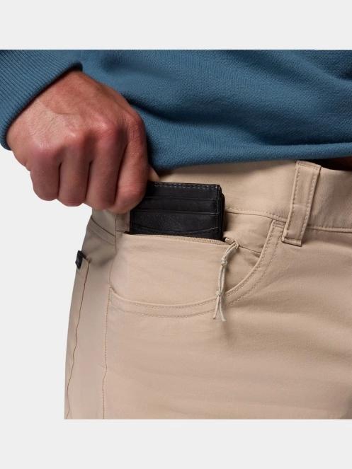 Columbia Roc 5 Pocket Pant férfi hosszú nadrág homok színben 7
