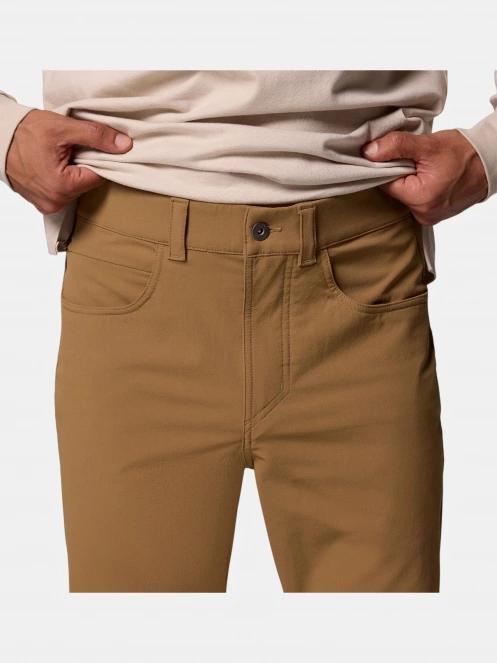 Columbia ROC Tech 5 Pocket Pant férfi hosszú nadrág barna színben 7