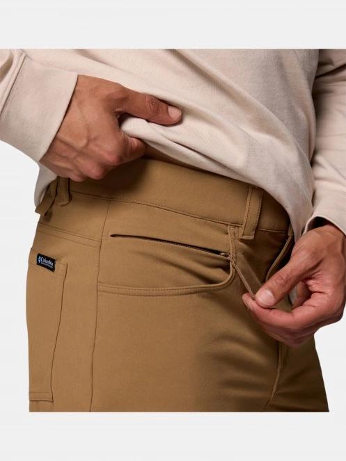 Columbia ROC Tech 5 Pocket Pant férfi hosszú nadrág barna színben 8