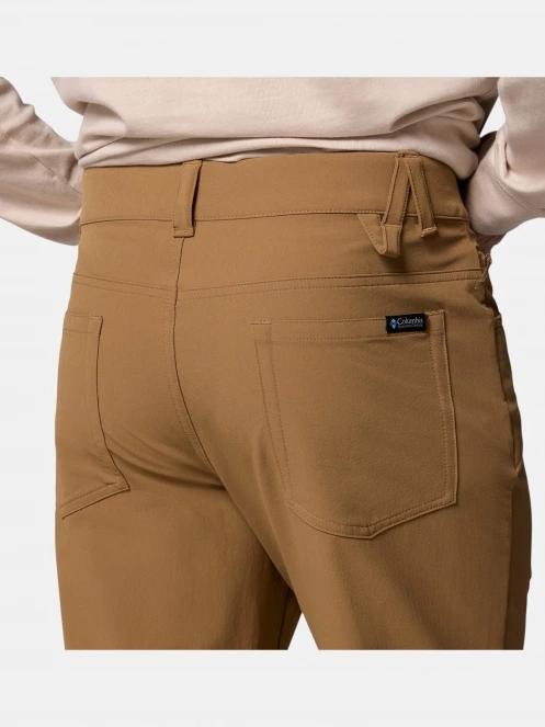 Columbia ROC Tech 5 Pocket Pant férfi hosszú nadrág barna színben 9