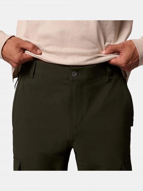 Columbia ROC Tech Cargo Pant férfi cargo nadrág sötétzöld színben 7
