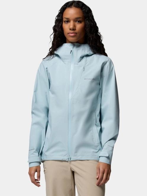 Columbia Trailborne 2.5L Shell női esőkabát világoskék színben 2