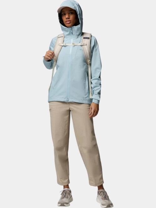 Columbia Trailborne 2.5L Shell női esőkabát világoskék színben 5