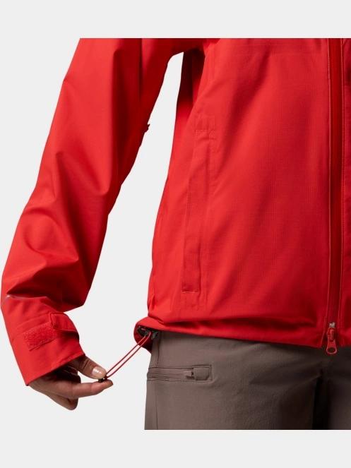 Columbia Trailborne 2.5L Shell női esőkabát piros színben 5