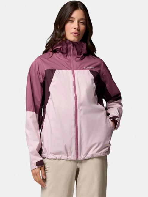 Columbia Inner Limits IV Jacket női esőkabát rózsaszín színben 2