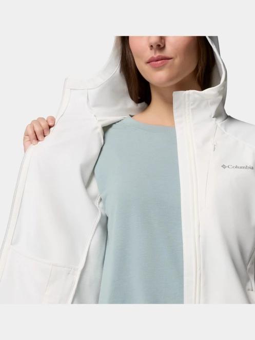 Columbia Trailborne Softshell női softshell kabát homok színben 9