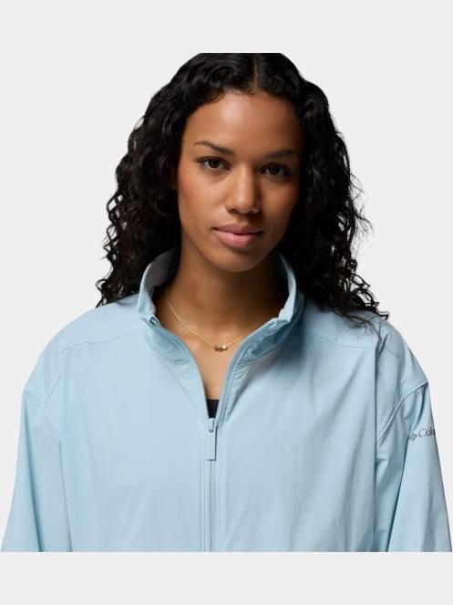 Columbia Amazestretch Jacket női átmeneti kabát világoskék színben 7