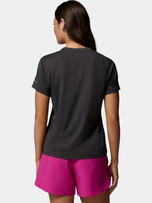 Columbia Parsons Point Short Sleeve Graphic Tee női rövid ujjú póló fekete színben 4