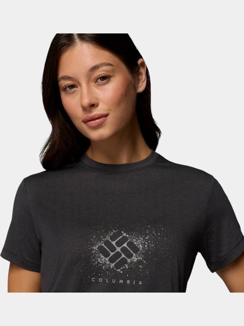 Columbia Parsons Point Short Sleeve Graphic Tee női rövid ujjú póló fekete színben 6