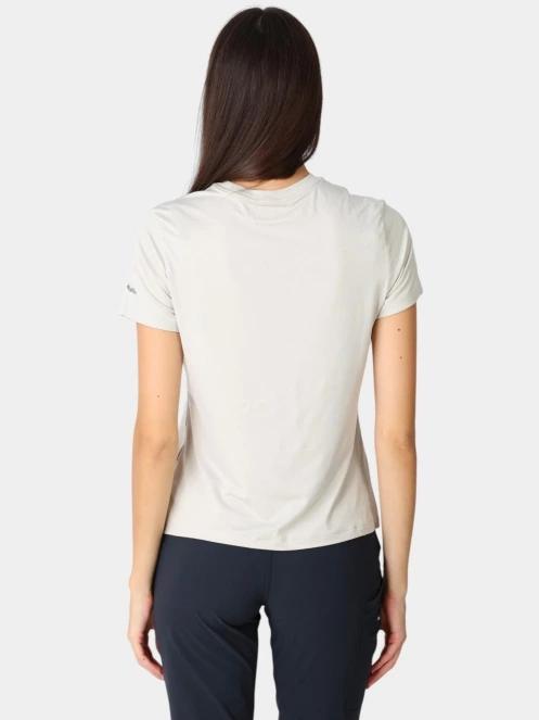 Columbia Parsons Point  Short Sleeve Graphic Tee női rövid ujjú sport póló homok színben 4