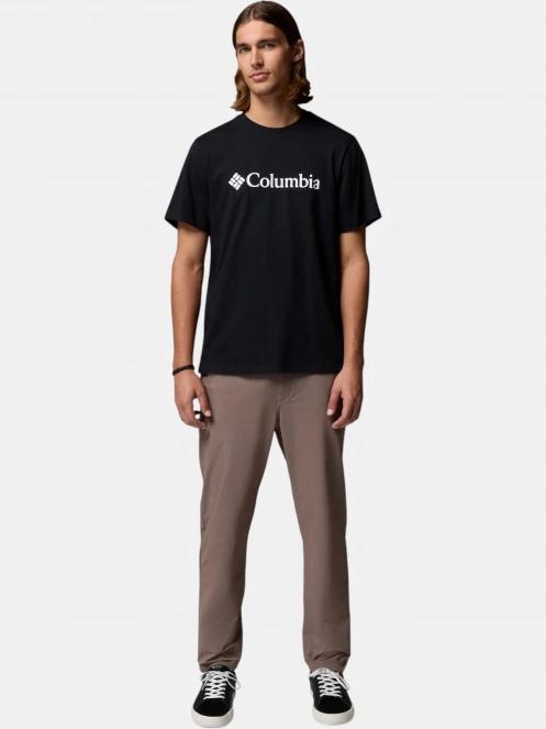 Columbia Csc Basic Logo Tee férfi rövid ujjú póló fekete színben 5