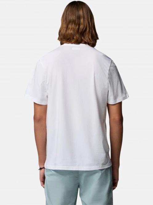 Columbia Csc Basic Logo Tee férfi rövid ujjú póló fehér színben 4