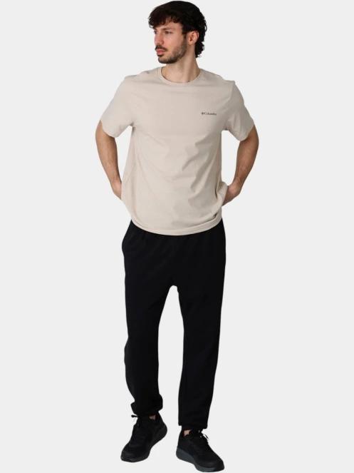 Columbia CSC Outdoor Back Graphic Tee férfi rövid ujjú póló homok színben 5