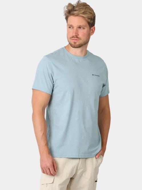 Columbia CSC Outdoor Back Graphic Tee férfi rövid ujjú póló kék színben 2