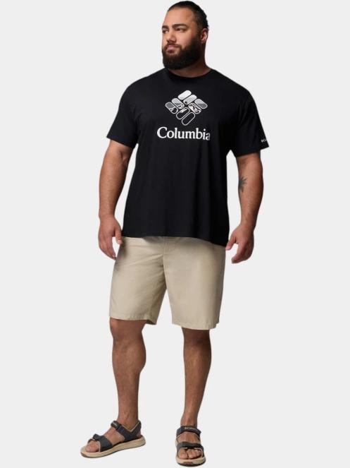 Columbia CSC Seasonal Graphic Tee férfi rövid ujjú póló fekete színben 5