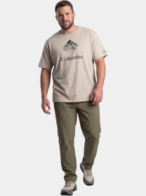 Columbia CSC Seasonal Graphic Tee férfi rövid ujjú póló homok színben 5