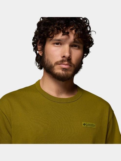 Columbia CSC Heavyweight Iconic Tee férfi rövid ujjú póló zöld színben 6