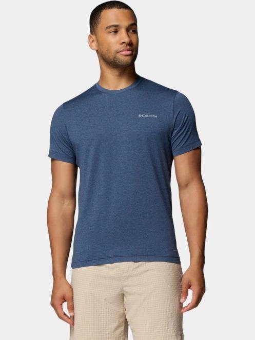 Columbia Parsons Point  Short Sleeve Logo Tee férfi rövid ujjú sport póló sötétkék színben 2