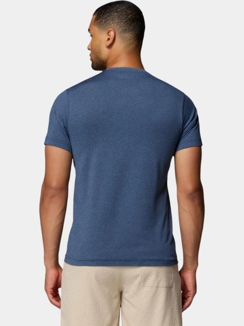Columbia Parsons Point  Short Sleeve Logo Tee férfi rövid ujjú sport póló sötétkék színben 4