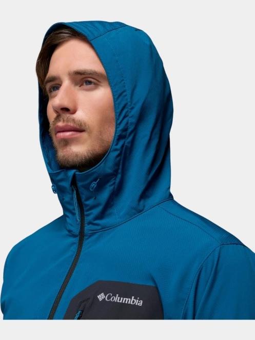 Columbia Tall Heights III Hooded Softshell férfi softshell felső kék színben 8