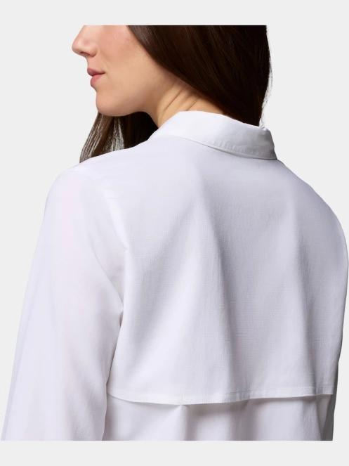 Columbia Silver Ridge Utility II Long Sleeve Shirt női hosszú ujjú ing fehér színben 7