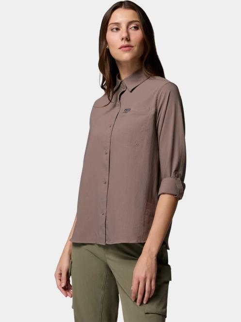 Columbia Silver Ridge Utility II Long Sleeve Shirt női hosszú ujjú ing szürke színben 6