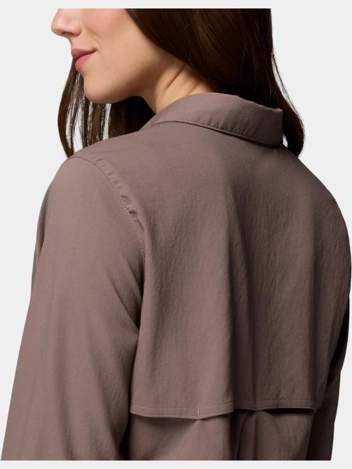 Columbia Silver Ridge Utility II Long Sleeve Shirt női hosszú ujjú ing szürke színben 7